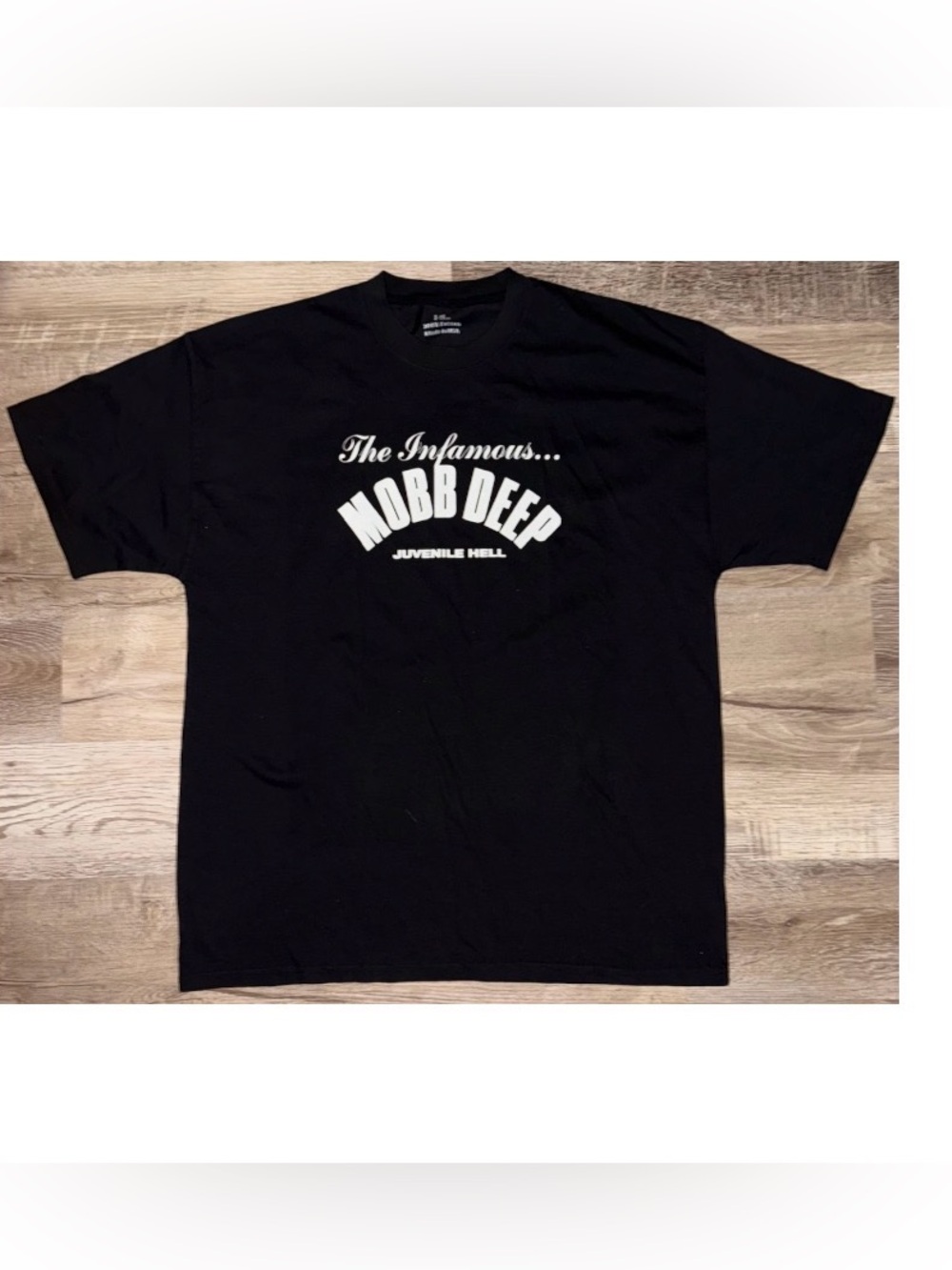 NWOT Men's black Mobb Deep "Juvenile Hell" Reason Shirt Size XL